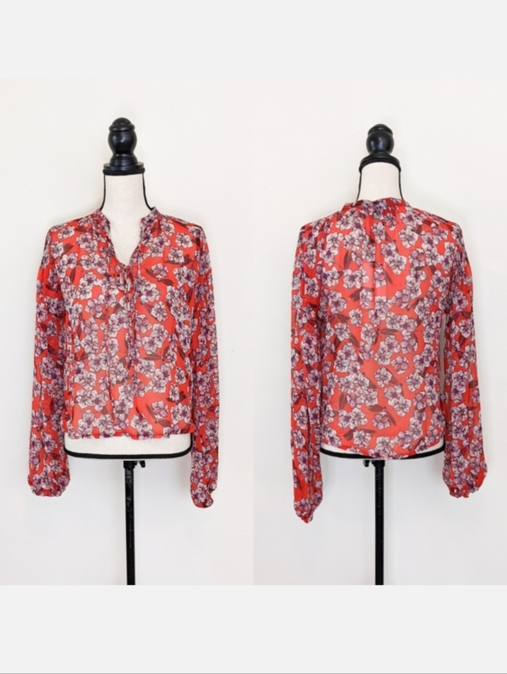 🦋LAST🦋 NWT Goldie London Floral Blouse